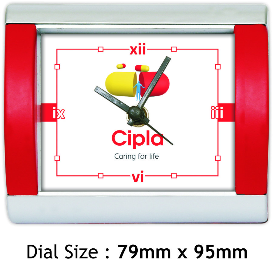 Table Clock - Plastic, Digital Design | Customizable, Bulk Quantity, Limited Edition Luxury Promotional Gift Item