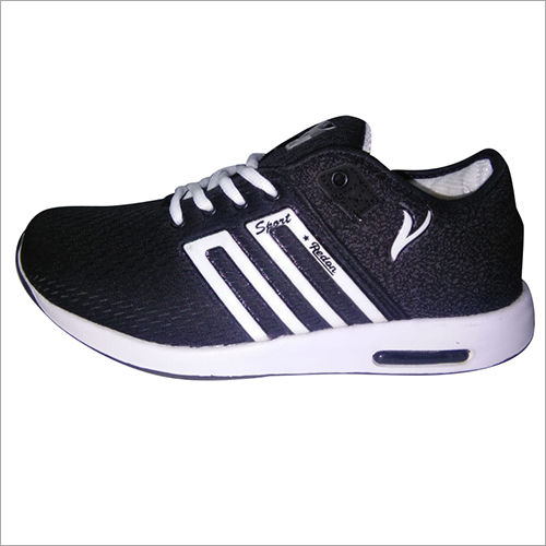 Non Slip Gym Shoes - EVA Upper Material, Available in Various Sizes, Black with White Laces | Durable, Comfortable, Suitable for All Seasons