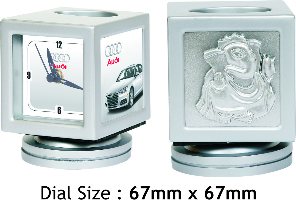 Table Clock - Plastics , Elegant Design With Clear Numerical Display And Elegant Color Accents For Modern Interiors