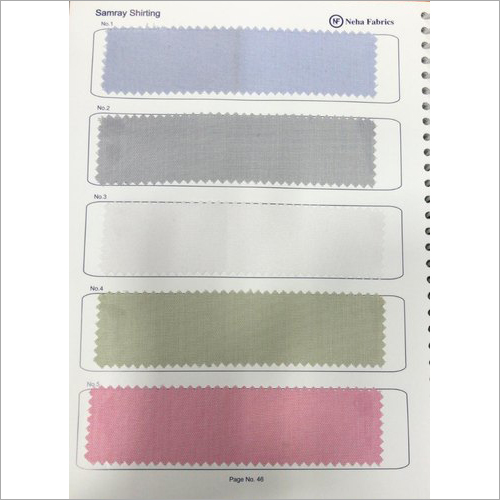 Washable Plain Uniform Shirting Fabric