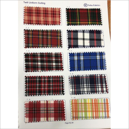 Washable Suiting Twill Fabric