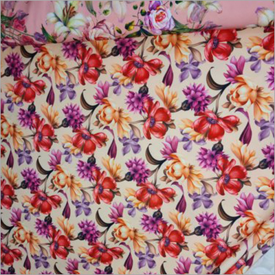 Washable Digital Printed Crepe Fabric