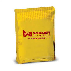 Wonder Cement - 50 Kg Gray Portland Cement, Opc 53 Grade With Superior Bonding Strength And Moisture Resistant Packaging