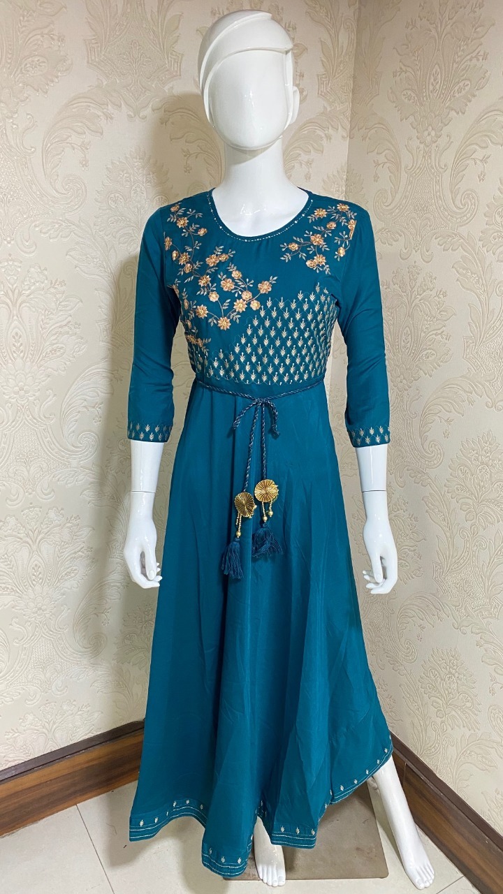 Dry Cleaning Muslin Kurti