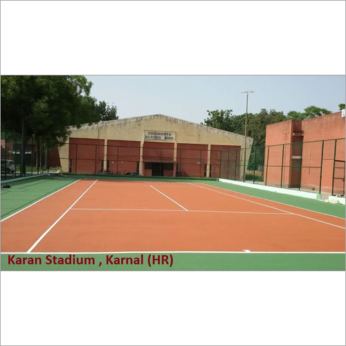 Outdoor Acrylic Synthetic Flooring - 400m Length, 8-50mm Thickness | Weather Resistant, Durable Surface, Versatile Applications