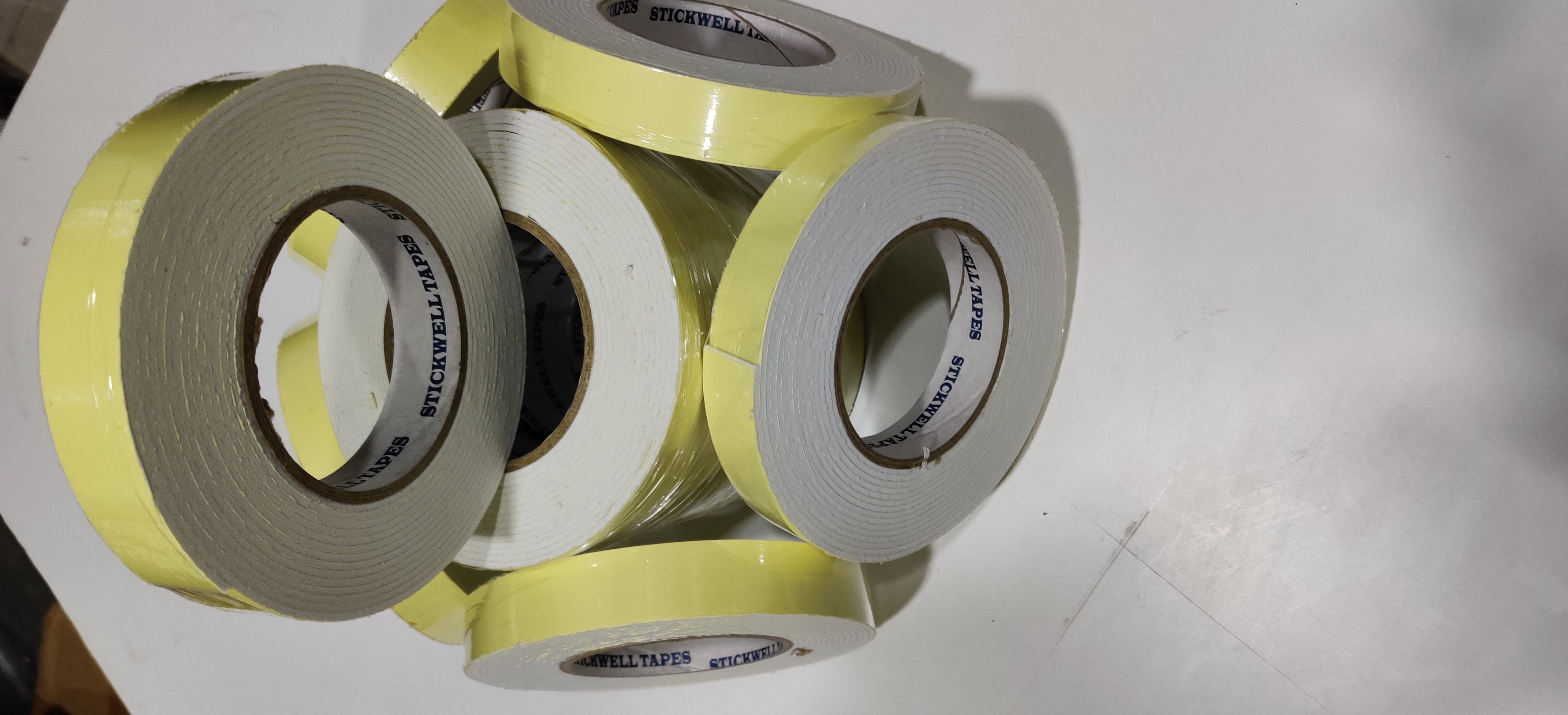 Double Sided Foam Tape - Other Material, Yellow Color | Double-sided Adhesive For Versatile Applications