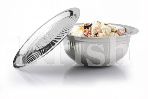 आवश्यकता के अनुसार फैंसी राइस बाउल