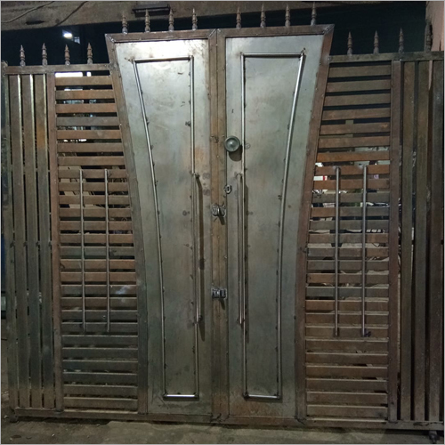 आसानी से इकट्ठा किया जाने वाला स्टेनलेस स्टील मेन गेट