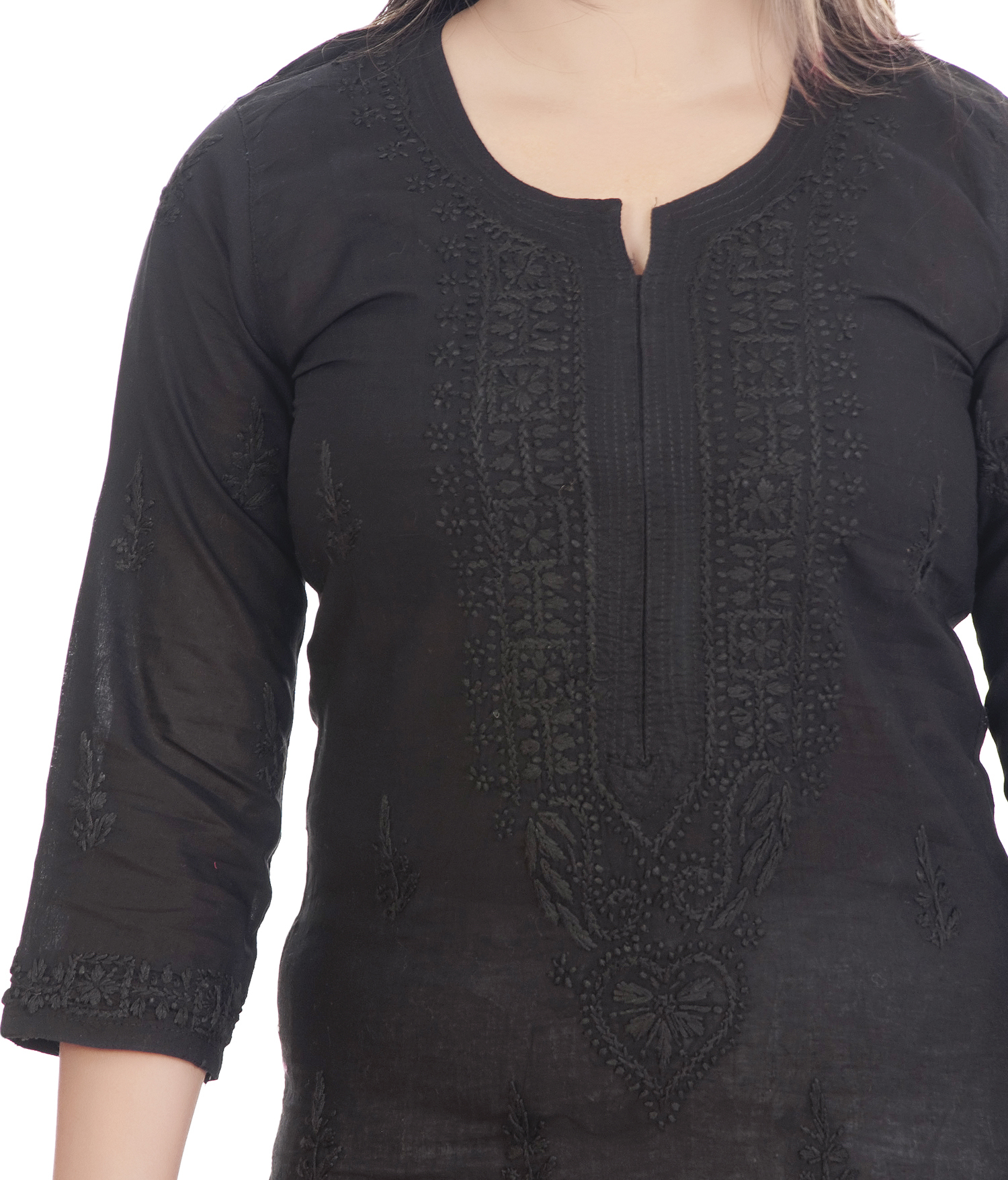 Casual Lucknowi Chikan Kurti