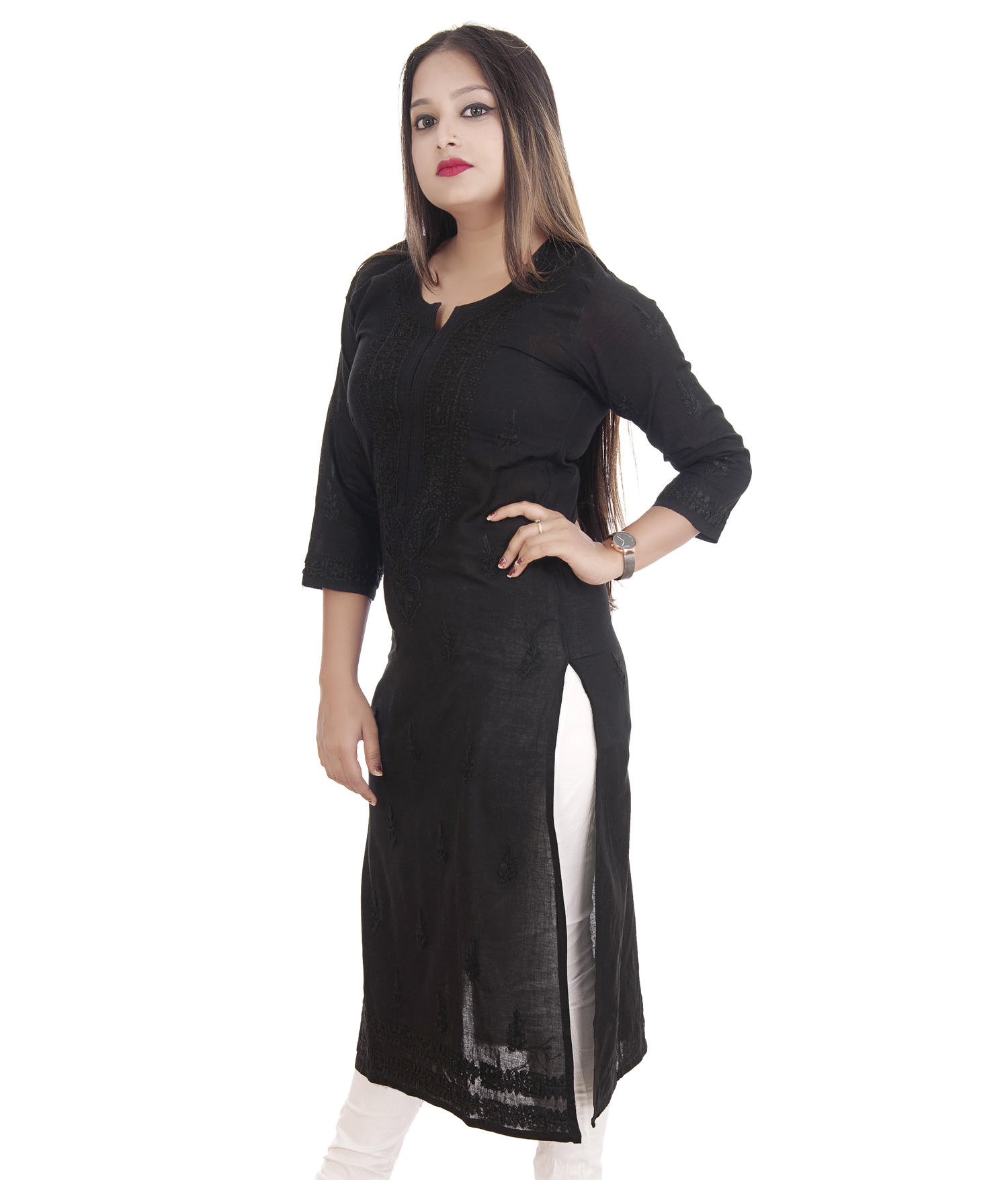 Casual Lucknowi Chikan Kurti