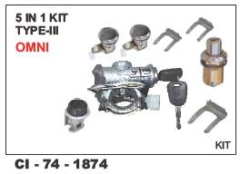 5 In 1 Kit Type-Iii Omni Vehicle Type: 4 Wheeler
