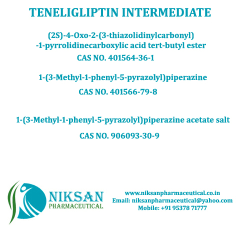 Teneligliptin Intermediates - Drug Type: Medicine Raw Materials