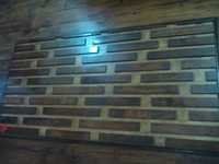 Solid Wood 3d Wall Panel Size: 28x600x1200 Mm