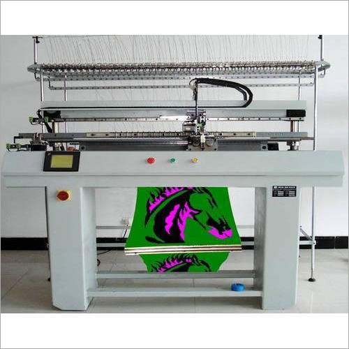 हैंड-operated फ्लैट निटिंग मशीन