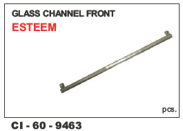 Glass Chanel Front Esteem - 4 Wheeler Vehicle | Warranty Included, Modern Design, Durable Glass Construction, Enhanced Visibility