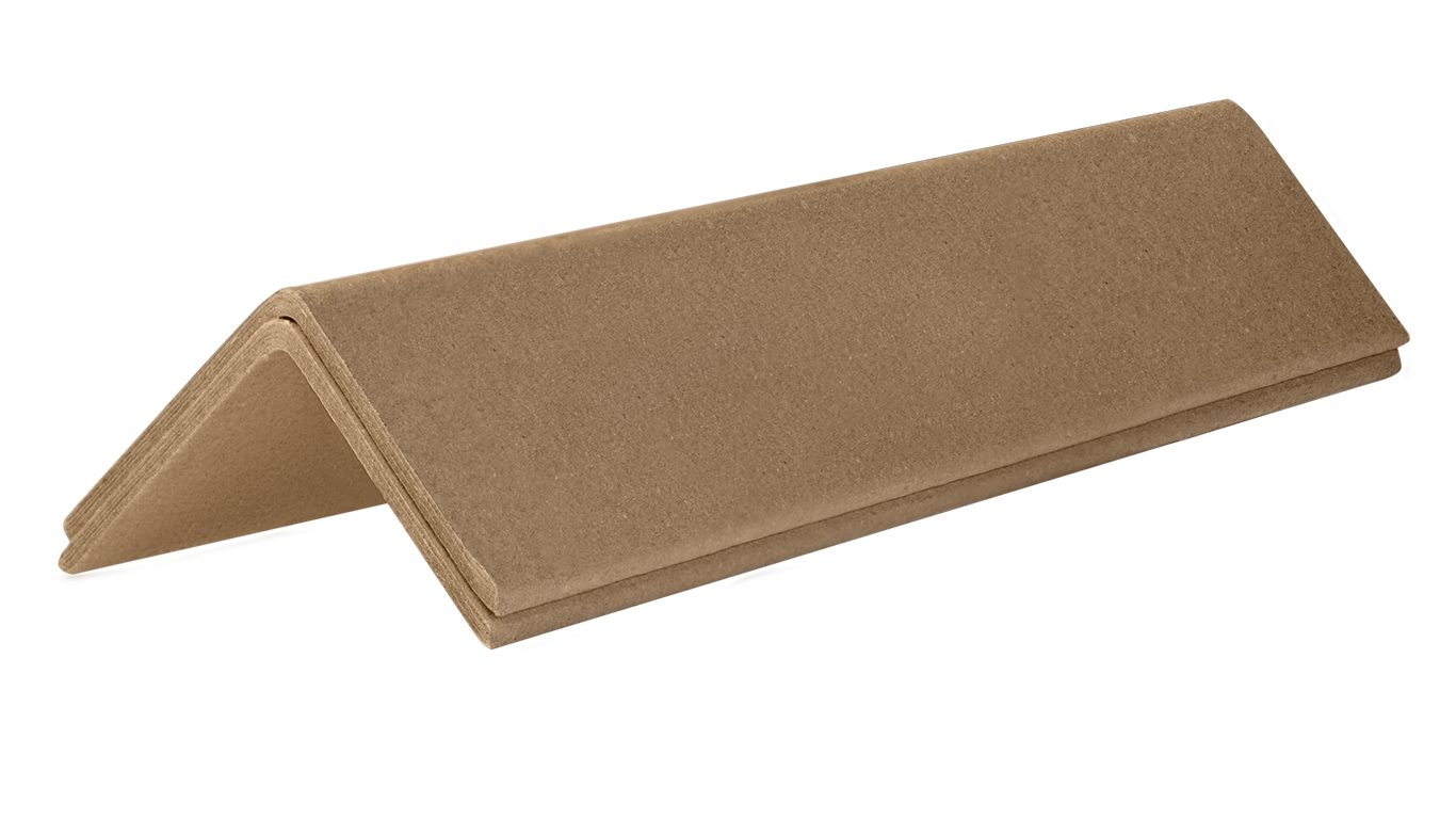 Edge Guard - High Strength Kraft Paper, 40 Mm To 100 Mm Size, Brown Color | 100% Recyclable, Load Stabilization, Customizable Specifications