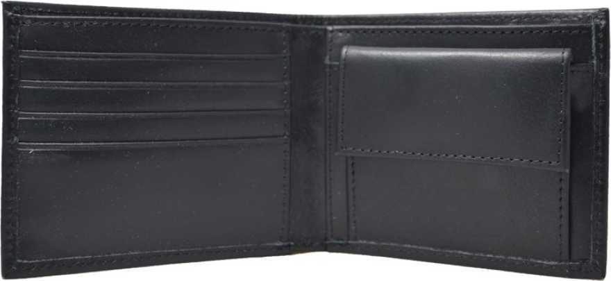 Men's Bifold Wallet - Premium Leather, 5 Card Slots, 2 Bill Compartments | Handmade Elegance, Superior Cotton Twill Lining