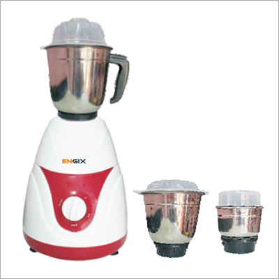 White-Red 650 W Mixer Grinder