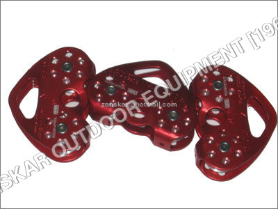 Tandom Pully - Titanium Alloy, Single Layer, Canvas | Non-corrosive, Heavy Weight Capacity, Smooth Rope Support
