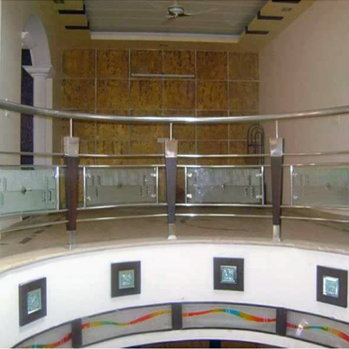 SS Balcony Railing - Stainless Steel | Elegant Design, Weather Resistant, Durable Finish, Secure Safety Features