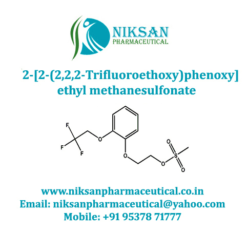2-[2-(2,2,2-trifluoroethoxy)phenoxy]ethyl Methanesulfonate Medicine Raw Materials