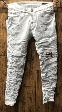 White Damaged Jeans at Best Price in New Delhi, Delhi Ks Fashion