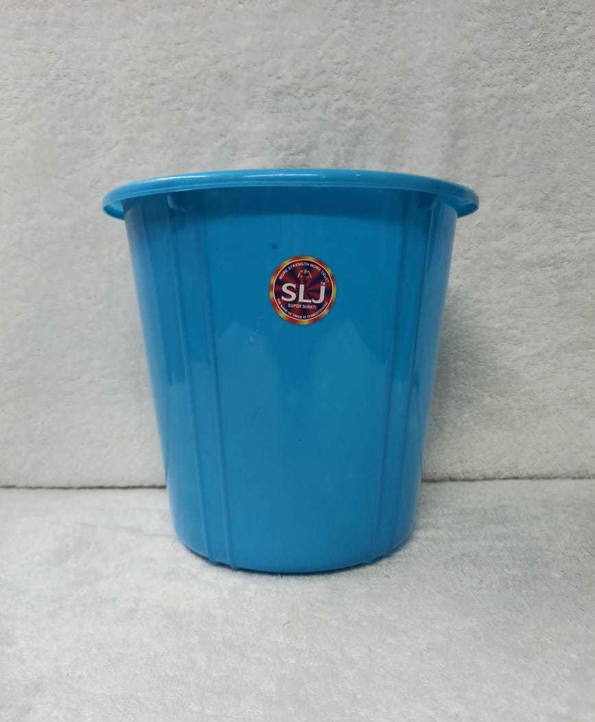 Small Plastic Dustbin - Plastic, 10-40 Litre, Available In Red, Blue, Green, Yellow | Durable, Portable, Customizable For Domestic Use