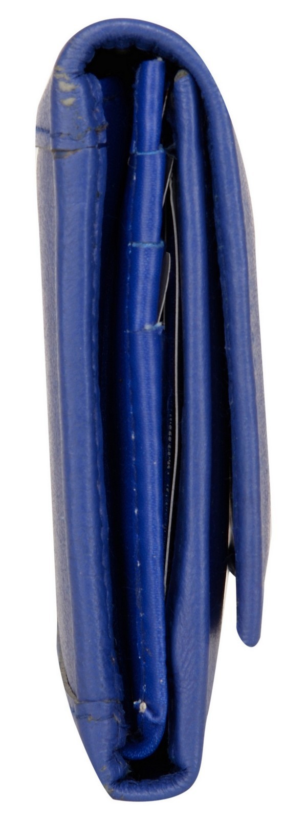 Leather Blue Women Wallet