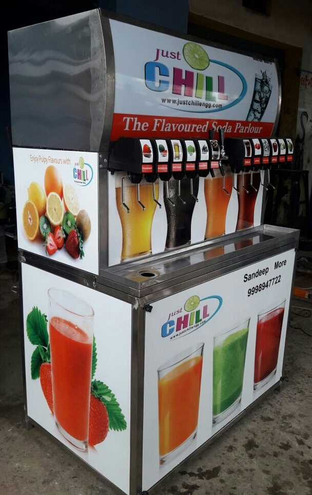 14 Flavour Soda Machine - Automatic Grade: Automatic