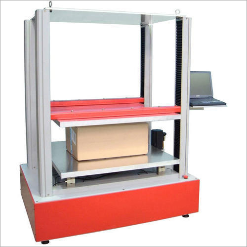 Box Compression Tester - MS Material, 220 to 415 Voltage | Durable, High Pressure Capacity, Tested for Performance