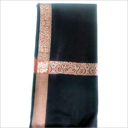 Embroidered Woolen Indian Shawl - Wool Material, Multicolour Design | Elegant Look, Warmth for Harsh Winters, Easy to Spread and Fold