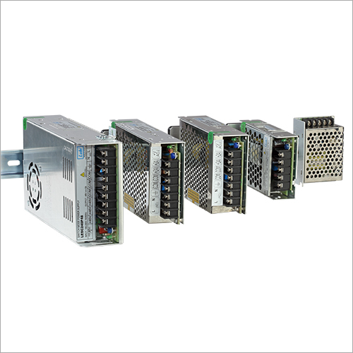 Economic Din Rail SMPS - Metal , 220-415V Input, Silver Color, 0.7-20A Output Power, Single Phase 3ph , 230W Rated Voltage, 2 Years Warranty