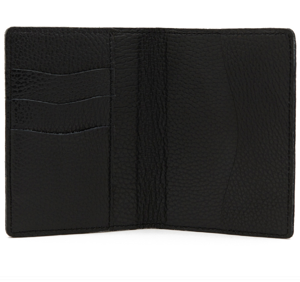 Passport Holder - Black Design: Bifold