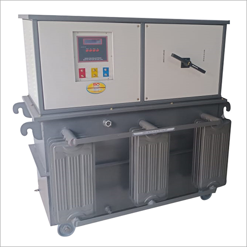 थ्री फेज ऑयल कूल्ड सर्वो वोल्टेज स्टेबलाइजर एसी