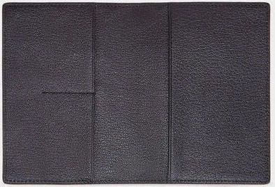 Passport Wallet - Leather/leatherette, W 10cm X H 14.5cm , Elegant Design With Three Slip Pockets For Passport And Boarding Pass