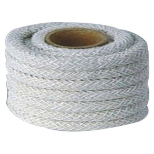 Asbestos Rope - Asbestos And Non-asbestos Material, 1-10 Mm Diameter, 500 Mm/reel Length, White Color | Superior Heat And Chemical Resistance, Flexible And Durable