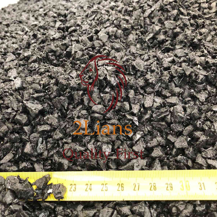 Hdpe Dark Mix Colors Regrinded Hdpe Buckets And Bottles Recycling Blowing Grade Scrap