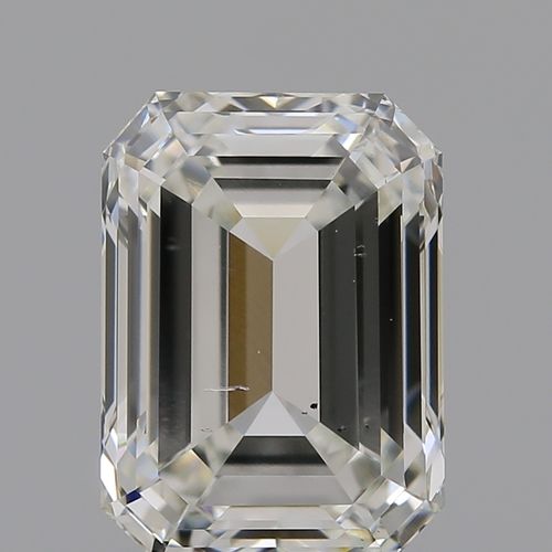 Cvd Diamond 2.02ct H Si1 Emerald Shape Igi Certified Stone