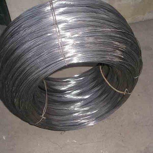 Industrial Binding Wire - MS Material, Galvanized Surface Treatment, Silver Color, Tensile Strength 350-600 N/MM2, Elongation 15%