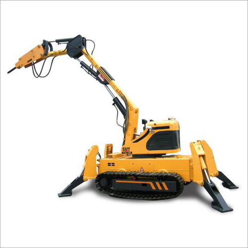 कंक्रीट डिमोलिशन रोबोट बॉडी मटेरियल: स्टील