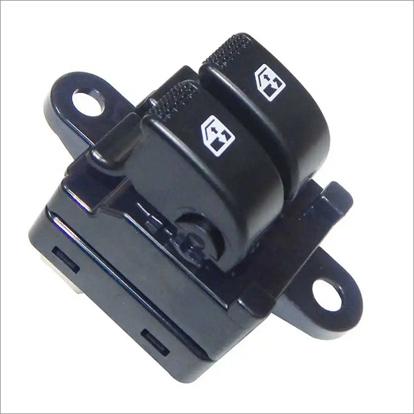 Power Window Switch Santro Xing - 4 Wheeler Compatibility, Warranty Included | Durable Design for Reliable Performance