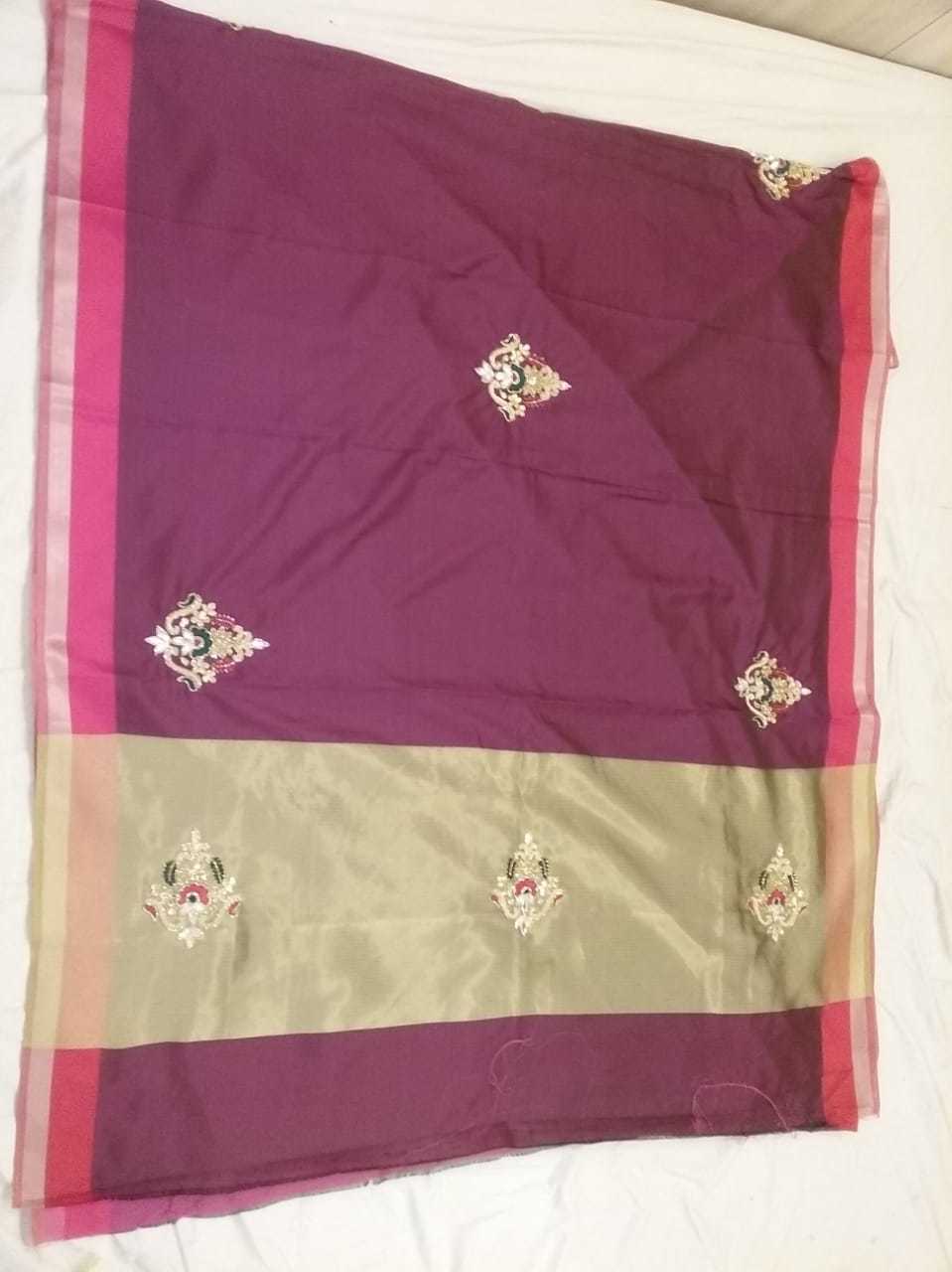 Fancy Silk Saree - Exquisite Handcrafted Design, Embroidered Patterns | Bridal, Festive, Comfortable, Lightweight, Trendy For Weddings And Special Occasions