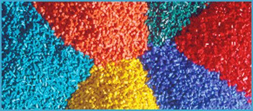 Coloured Plastic Granules - 0.9 g/cm³ Density, 40-70 MPa Tensile Strength | Melting Point 40-145°C, Versatile Plastic Material