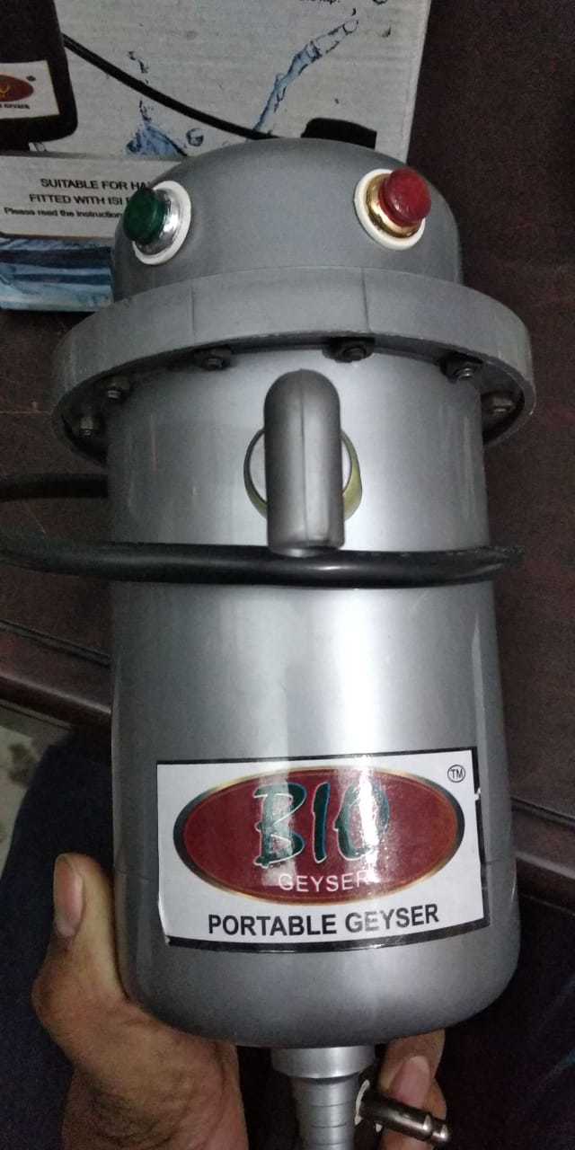 Silver Instant Geyser Portable