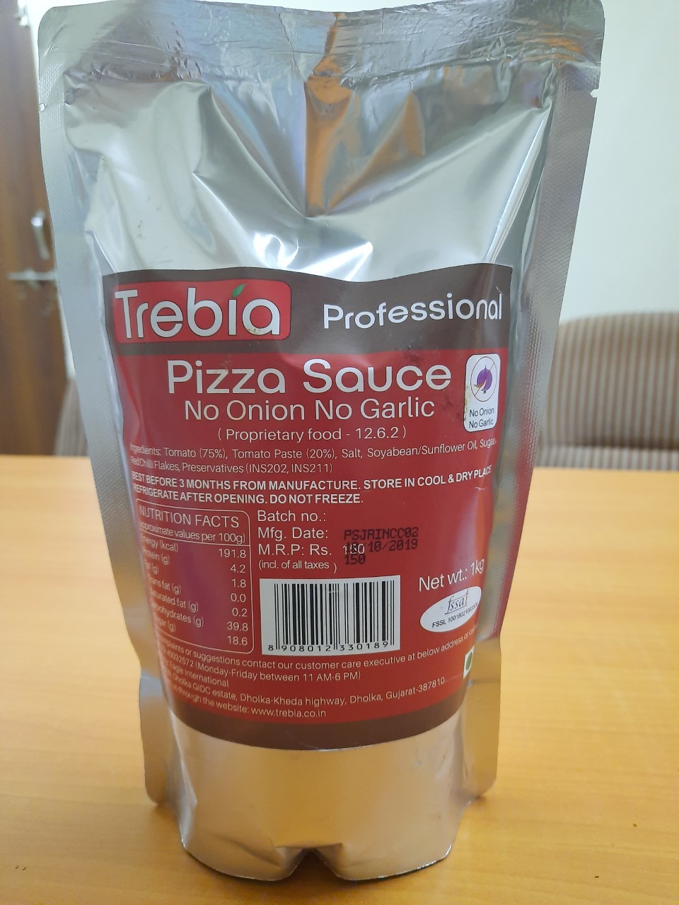 Pizza Sauce - Premium Tomato Base, Rich Flavor Infusion, Ideal For Pizzas