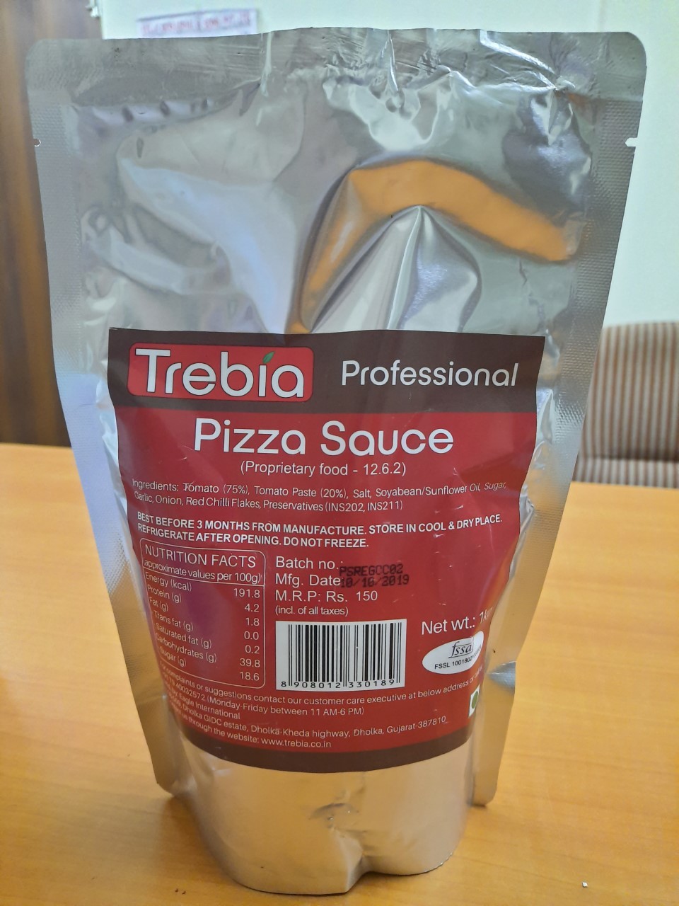 Pizza Sauce - Premium Tomato Base, Rich Flavor Infusion, Ideal For Pizzas