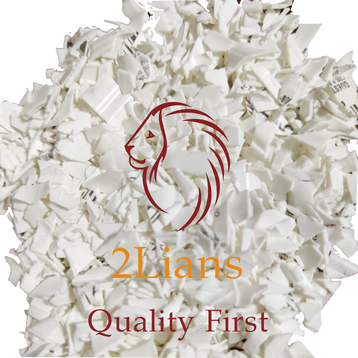 Pp Regrind White With Printed Pp Regrind Injection Waste Recycled Plastic