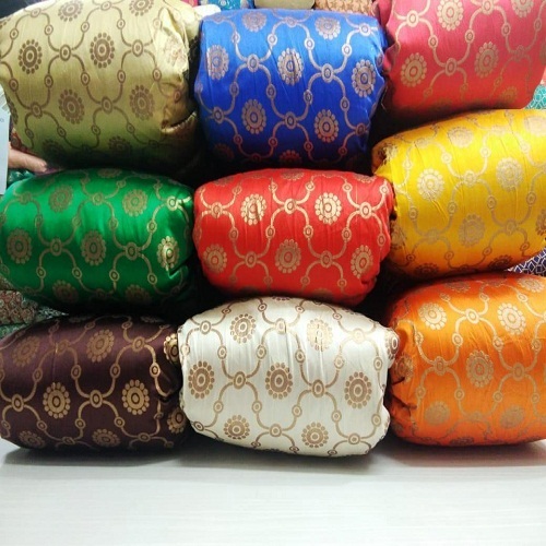 Polyester Jacquard Fabric - 80 Gsm, Width 48-50 M | Quick Dry, Washable, Shiny, Available In Various Colors And Designs