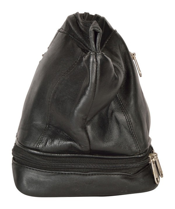 Black Shaving Kit Bag