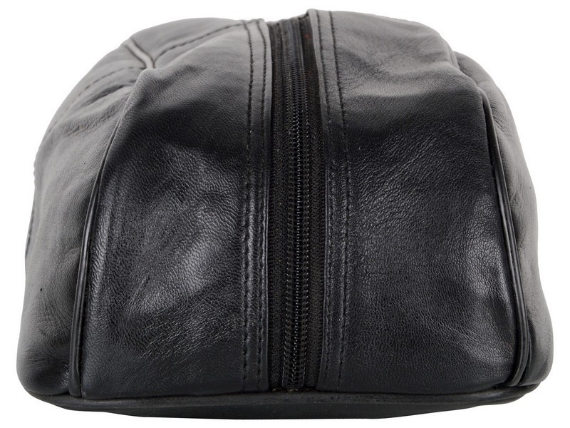 Leather Shaving Kit Bag
